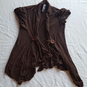 Brown short sleeve